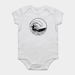 Surf Vibes (for Light Color) Baby Bodysuit